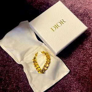 Christian Dior Danseuse Etoile CD Chain Bracelet - Metal